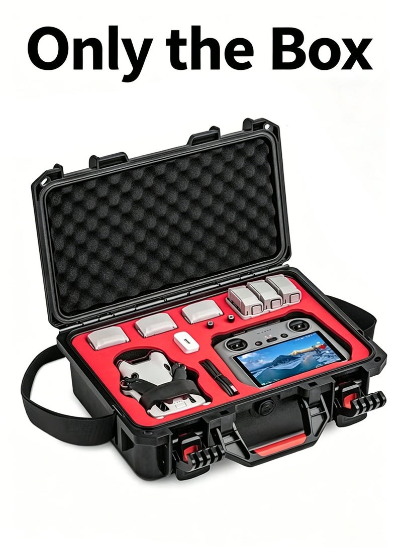 Bukela Mini 4 Pro Waterproof Hard Carrying Case for Mini 3 Pro/3 Accessories, Travel Case for Fly More Combo (RC2/RC/N1/N2 Controller ,Only the Box) - Image 2