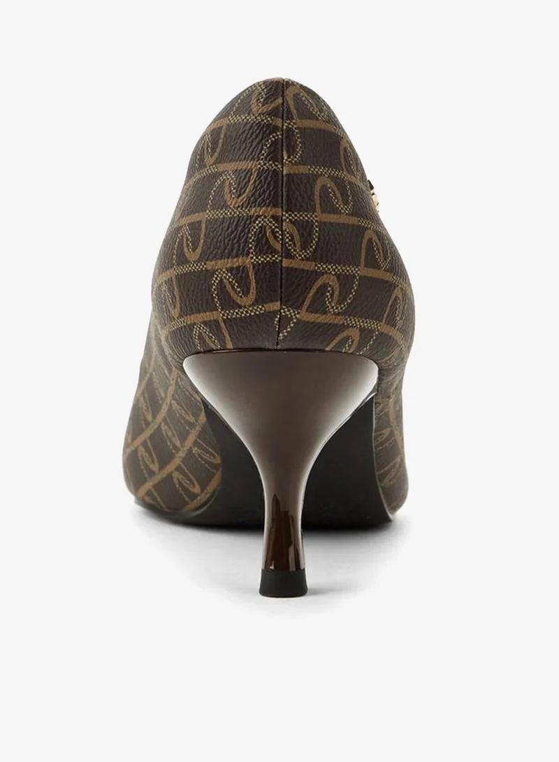 Paprika BROWN PAPRIKA HEELED SHOES MATCH BAG for Women | Best Price UAE