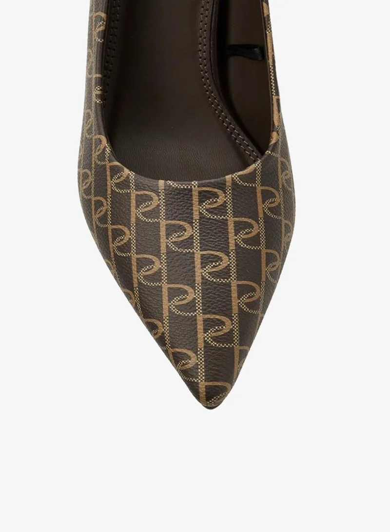 Paprika BROWN PAPRIKA HEELED SHOES MATCH BAG for Women | Best Price UAE