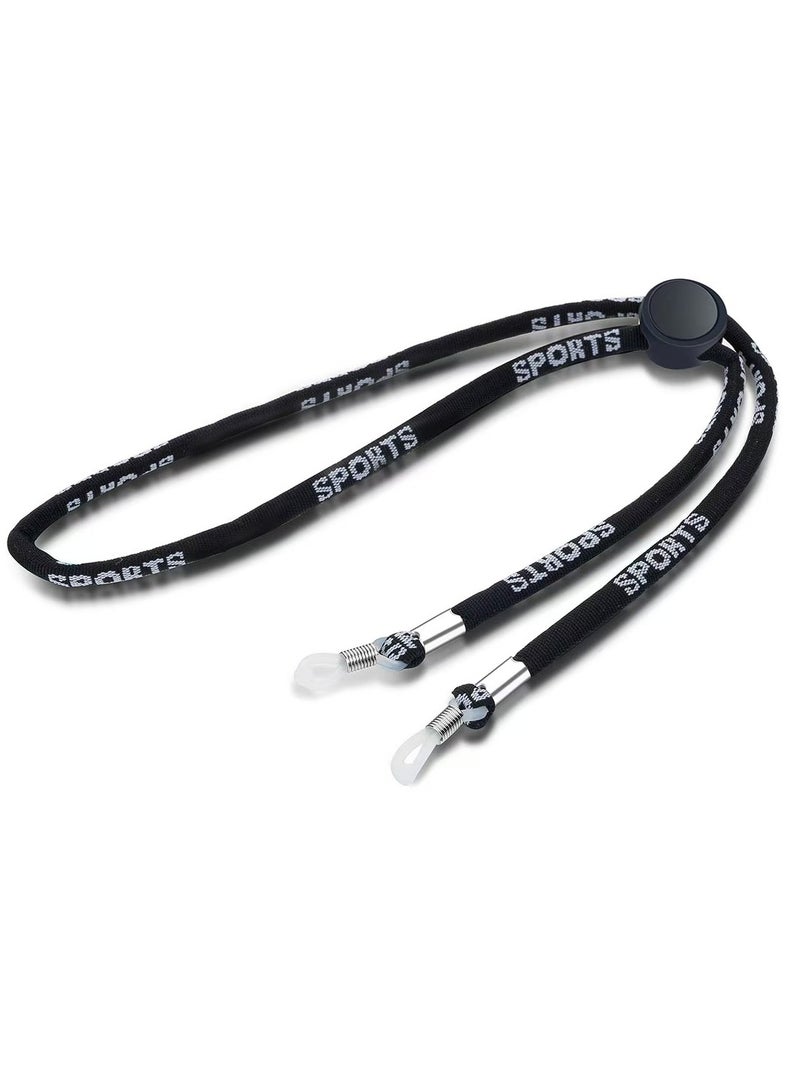 Eyeglass Strap Chains Anti-slip Eye Glasses Holder Around Neck Chains Adjustable Lanyards Eyewear Eyeglass Straps Premium Glasses Holder Chains Multicolors Eyewear Retainer Rope, for Women Men and Kids - Image 1
