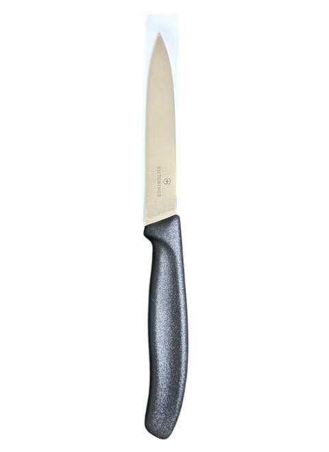 Victorinox 67703 Paring Knife Pointed Tip 10cm Black