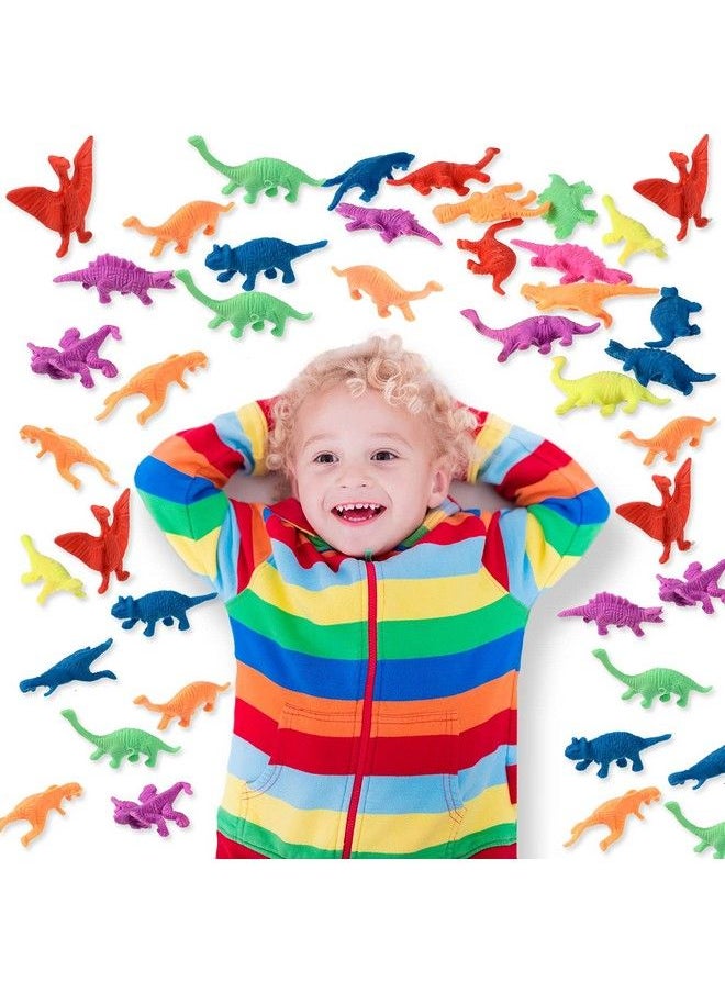 Zhanmai - 48 Pieces Water Growing Dinosaurs In Water Dinosaurs Party Gift Favors Water Toy Expandable Dinosaurs Animals Toys Aquatic Dinosaur Toy Set Colorful Water Expanding Dinosaur Gift For Party Present - Image 1
