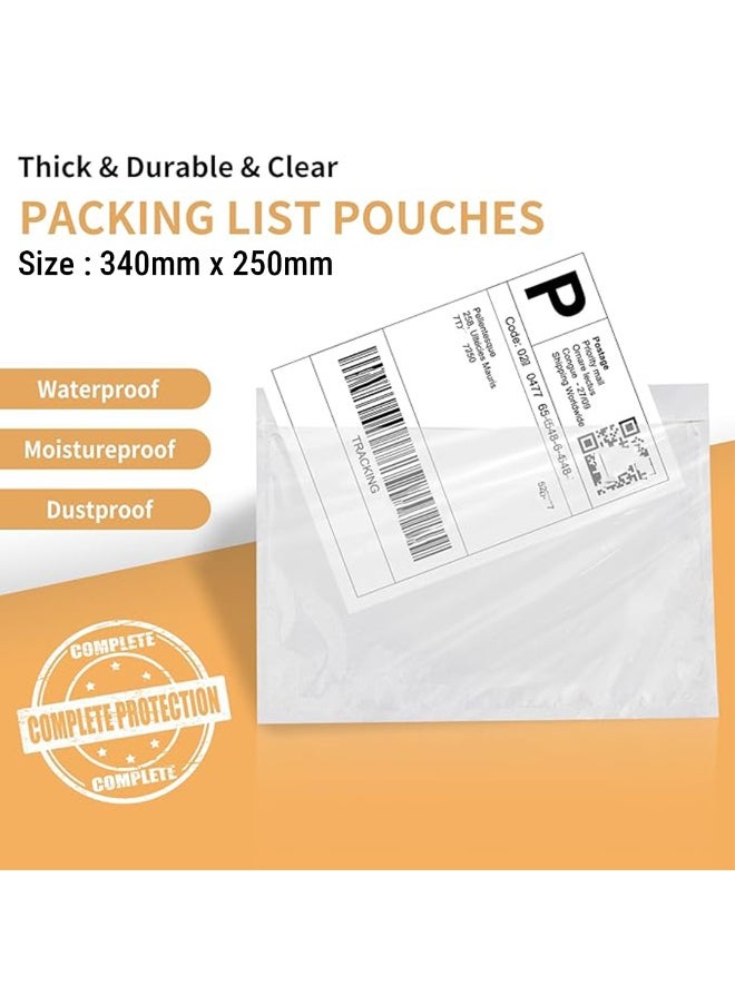 Ethic Solutions Eco-Friendly Recycled Shipping Document Envelope – A4 – 340 x 250 mm – 100 Pack  - Image 1