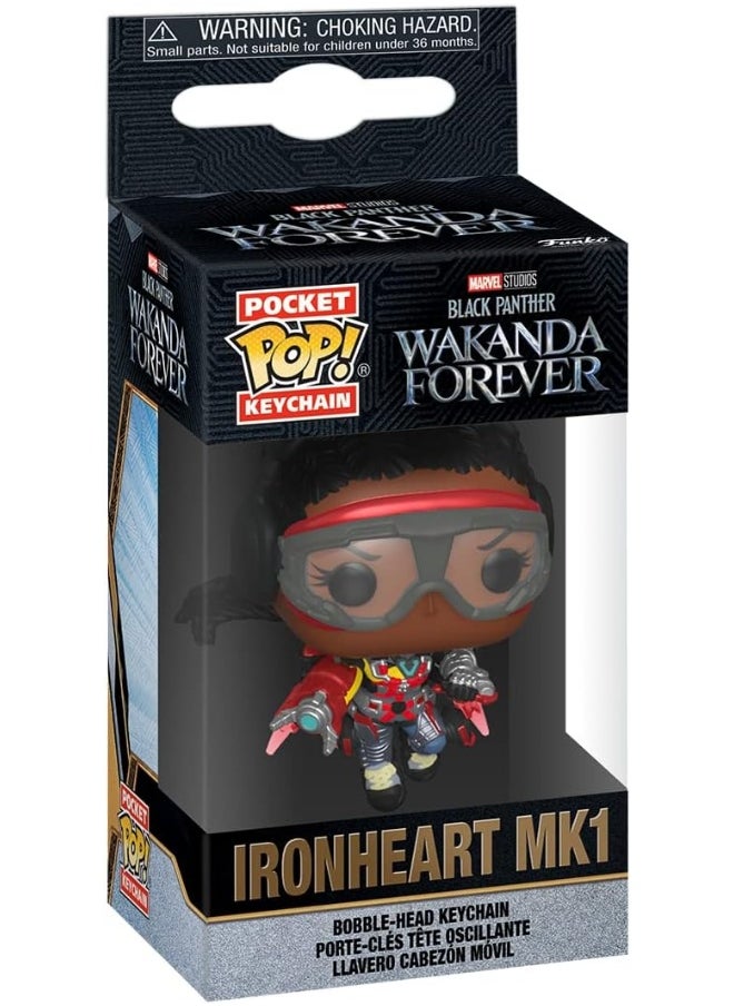 Funko Funko Pop! Keychain: Marvel - Black Panther: Wakanda Forever - Ironheart Novelty Keyring  - Image 2