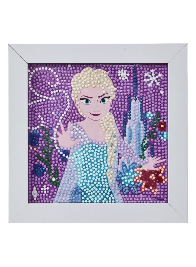 Disney Frozen FZN Diamond Framed Painting Kit | Make It Easy & Fun | Art & Craft Home Wall Décor | Age 3+ - Image 2
