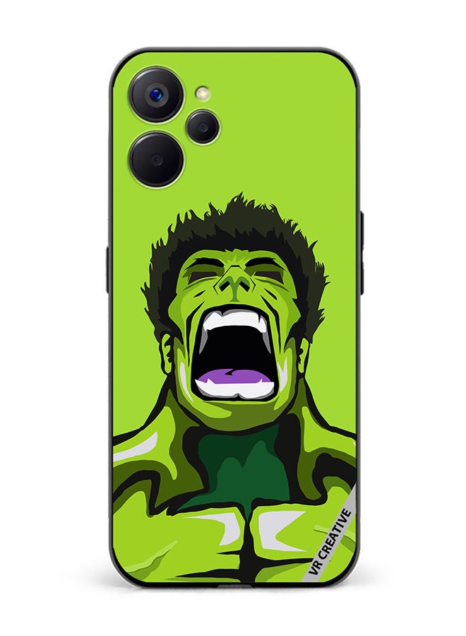 VR CREATIVE Protective Case Cover For Realme 10 5G Hulk Design Multicolour - Image 1