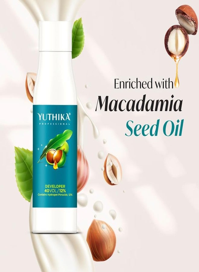 Yutika Yuthika Professional Hair Developer Cream 40 Volume (12%) - Strong Oxidizing Lotion for Hair Lightening & Color - 250ml - Image 3