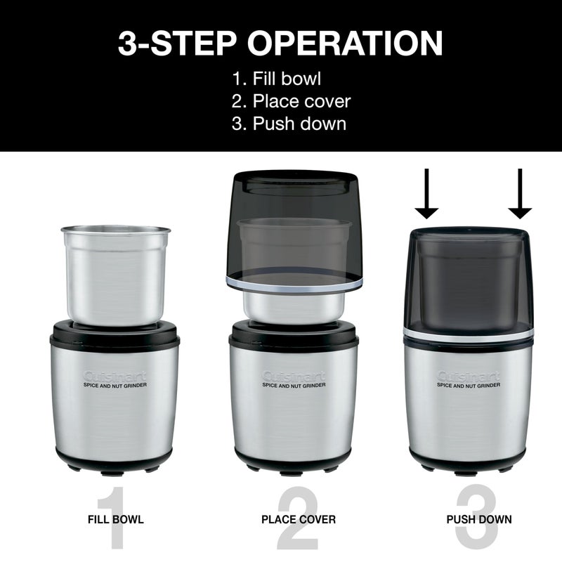 Cuisinart مطحنة التوابل/المكسرات كويزينارت SG10C - Image 4