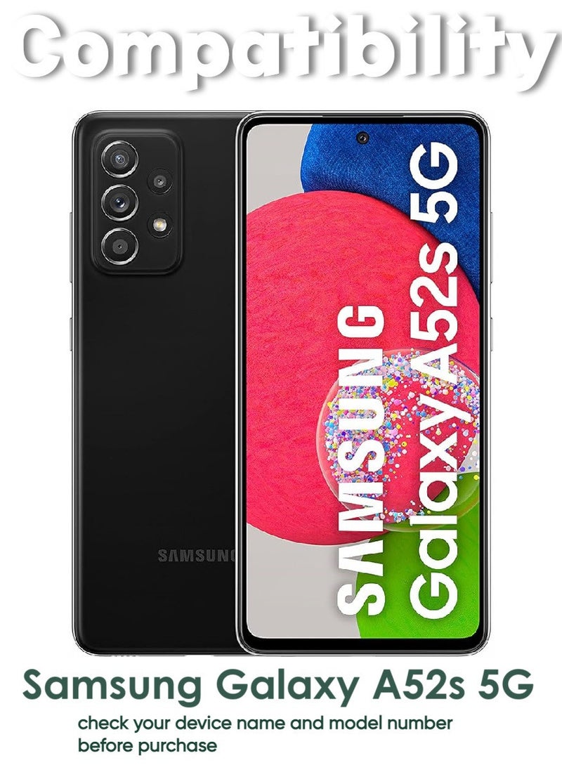 ACLIX 5 Pieces Antistatic ESD Dustproof Premium Quality High Definition Tempered Glass Screen Protector Designed For Samsung Galaxy A52s 5G - Image 3