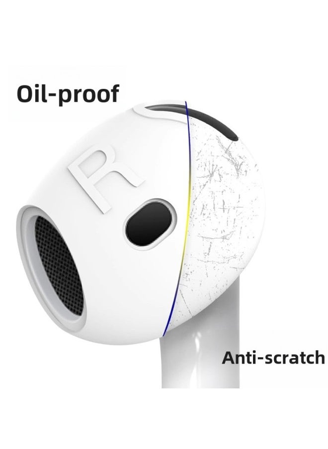 Generic - Suitable For Apple's 4th Generation Earphone Cover AirPods4 Generation Earmuffs Ultra-thin Non-slip Anti-scratch Silicone Protective Cover In Stock-Color: Pair-Applicable Models:Airpods 4th Generation Anti-slip Earmuffs - Image 1