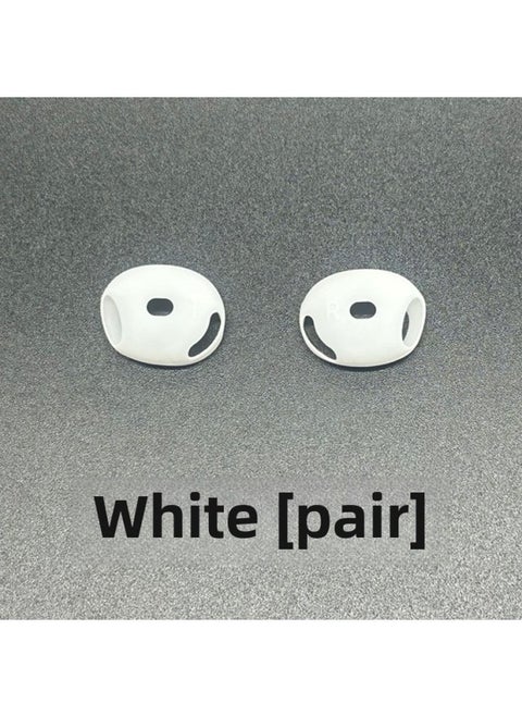 Suitable For Apple's 4th Generation Earphone Cover AirPods4 Generation Earmuffs Ultra-thin Non-slip Anti-scratch Silicone Protective Cover In Stock-Color: Pair-Applicable Models:Airpods 4th Generation Anti-slip Earmuffs