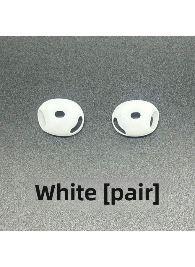 Generic - Suitable For Apple's 4th Generation Earphone Cover AirPods4 Generation Earmuffs Ultra-thin Non-slip Anti-scratch Silicone Protective Cover In Stock-Color: Pair-Applicable Models:Airpods 4th Generation Anti-slip Earmuffs - Image 1