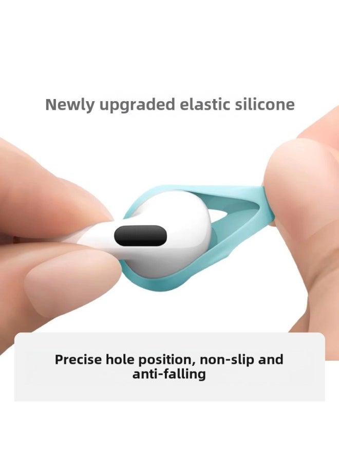 Generic - Suitable For Apple's 4th Generation Earphone Cover AirPods4 Generation Earmuffs Ultra-thin Non-slip Anti-scratch Silicone Protective Cover In Stock-Color: Pair-Applicable Models:Airpods 4th Generation Anti-slip Earmuffs - Image 1