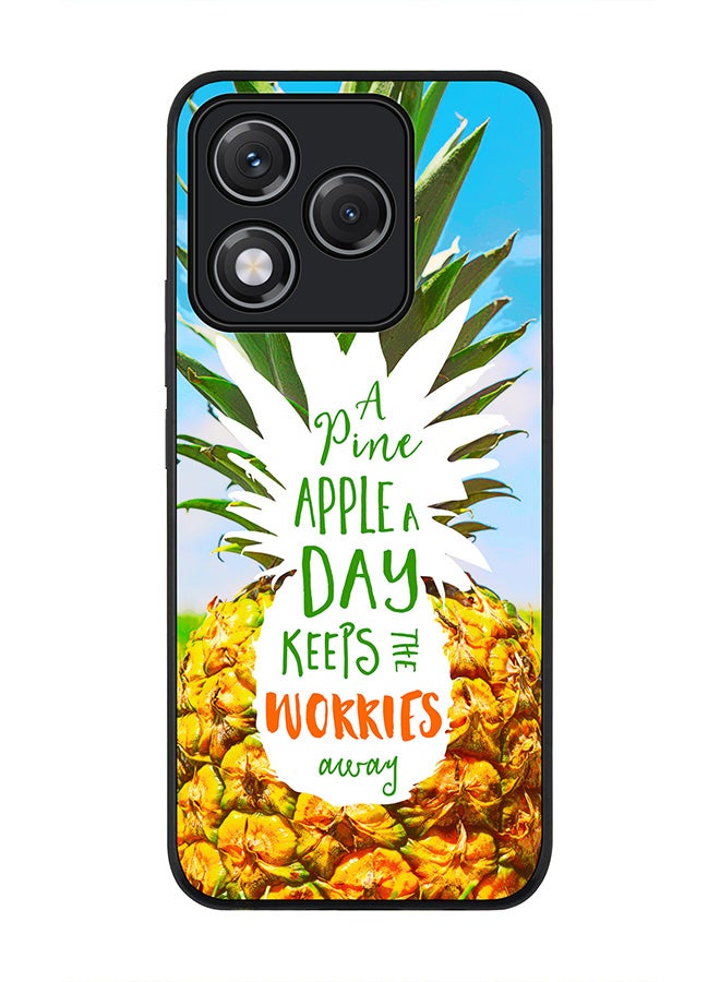 Stylizedd For Honor 400 Lite Case,Slim fit Camera Protection, Shockproof Thin Phone cover  - Pineapple A Day