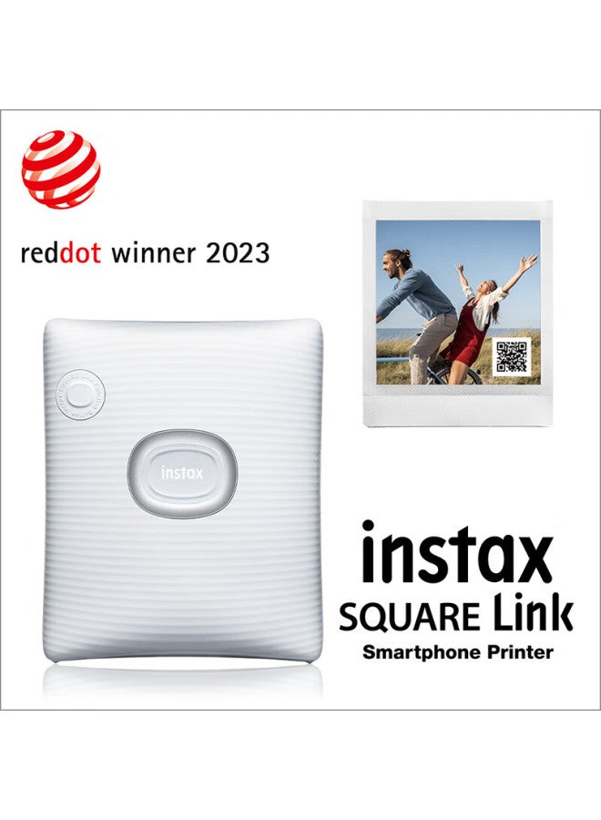 Instax Fujifilm, Instax Smartphone Photo Printer, Square Link, Cyan Green - Image 3