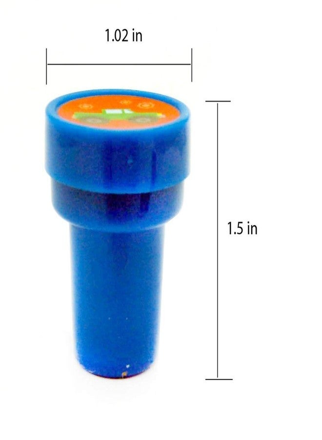 TINYMILLS Tiny Mills 24 Pcs Transportation Vehicles & Construction Stampers for Kids - Image 3