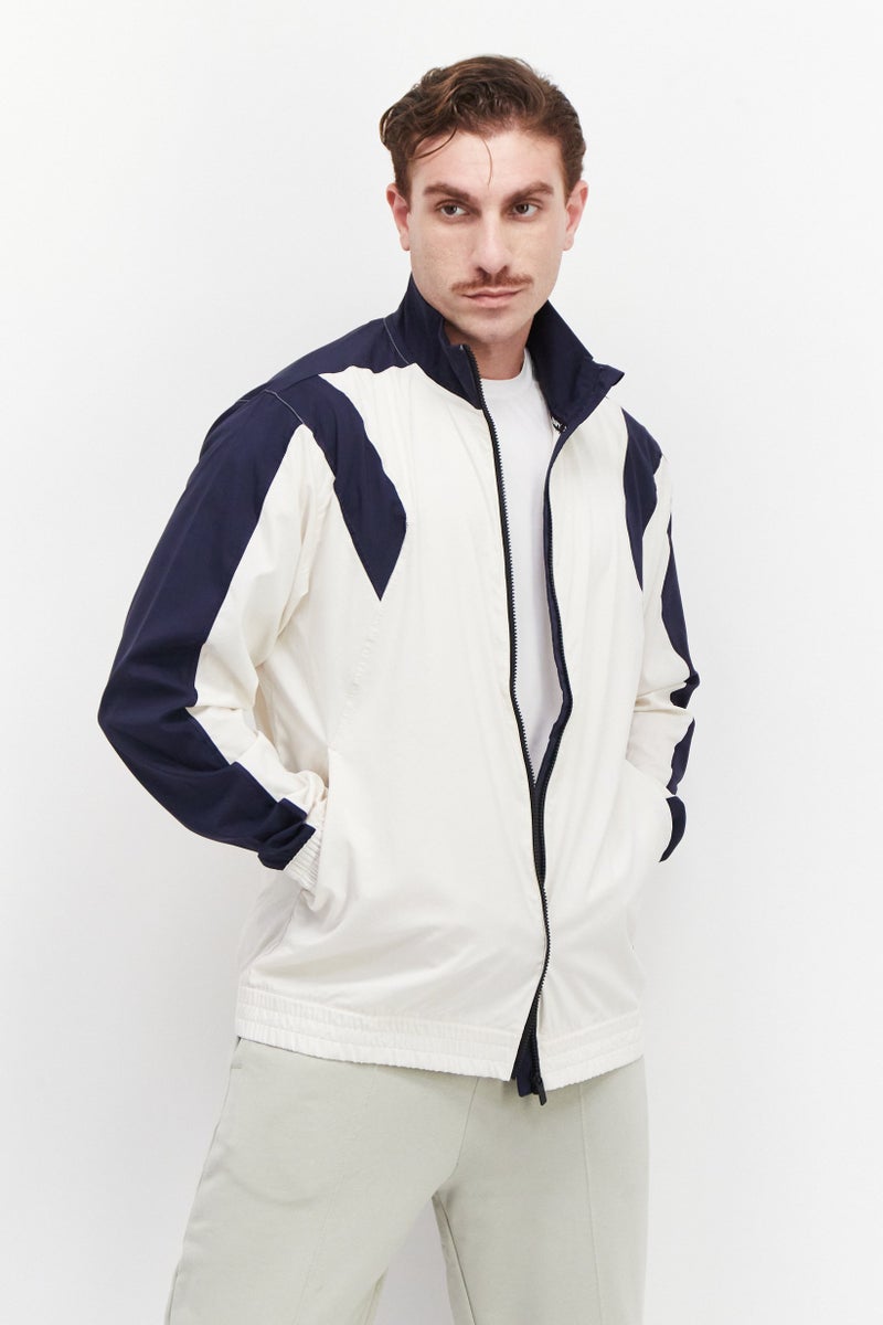 PUMA Men Sportswear Fit Brand Logo Training Jacket, Navy - Image 1