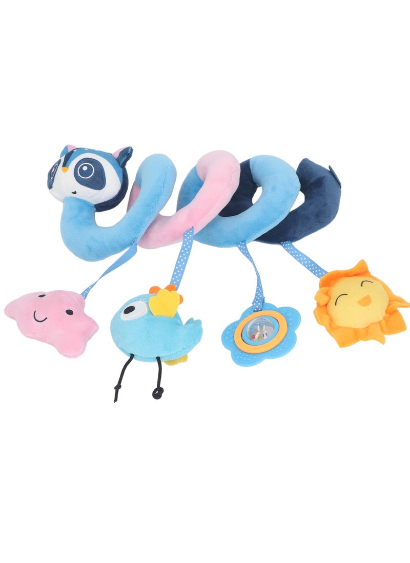 Velaurs Animal Bed Around Baby Stroller Hanging With Noise Paper Baby Toy Bed Hanging Fox  - Image 3