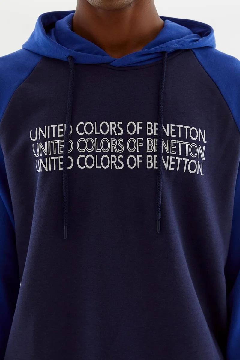 UNITED COLORS OF BENETTON Men's Hooded Sweatshirt