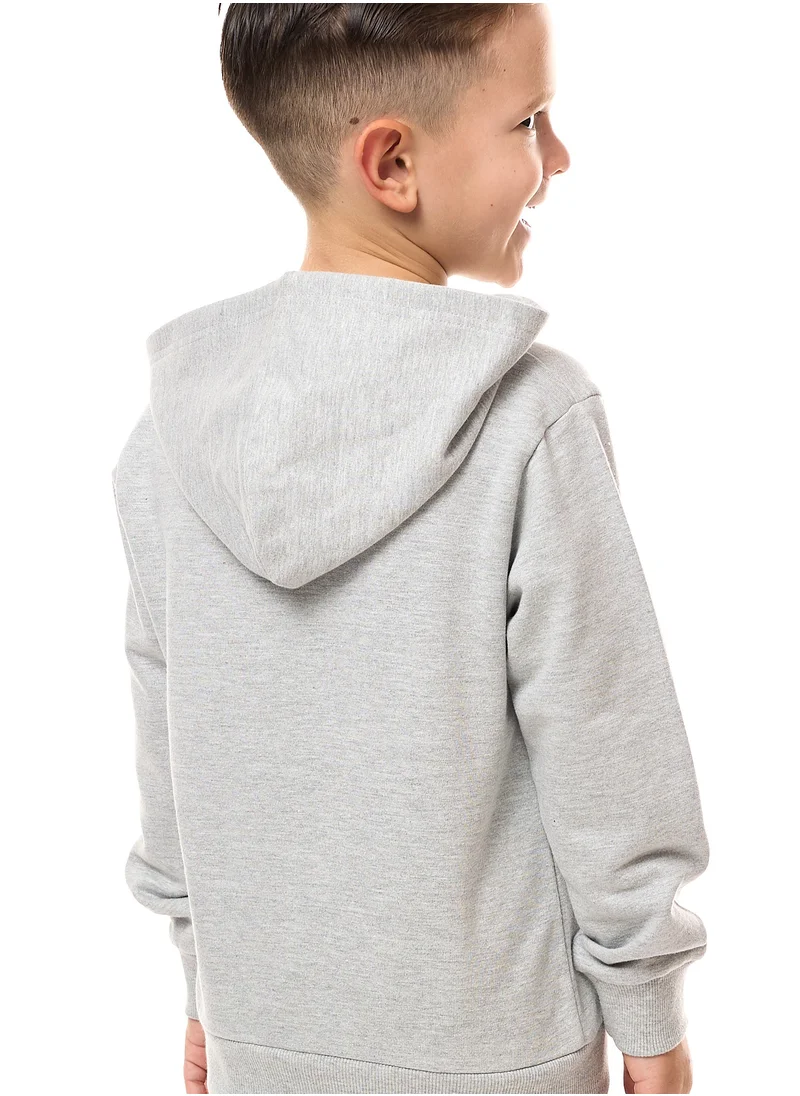 victor and jane Boys' Hoodie (2 - 8yrs) Grey