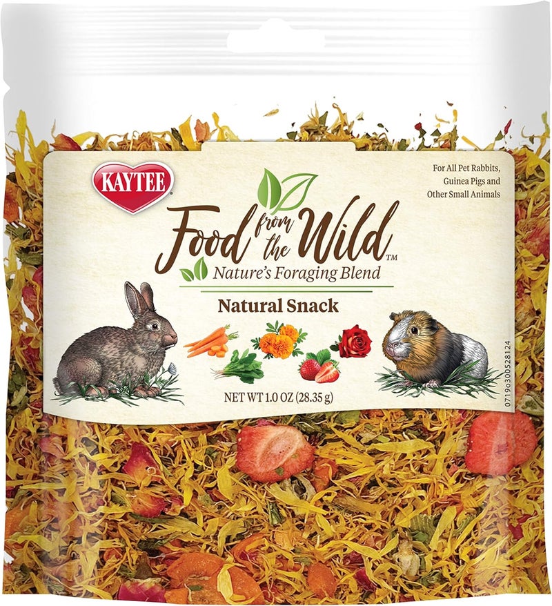 Kaytee Food from The Wild Natural Snack for Pet Rabbits, Guinea Pigs And Other Small Animals, 1 Ounce - Image 1