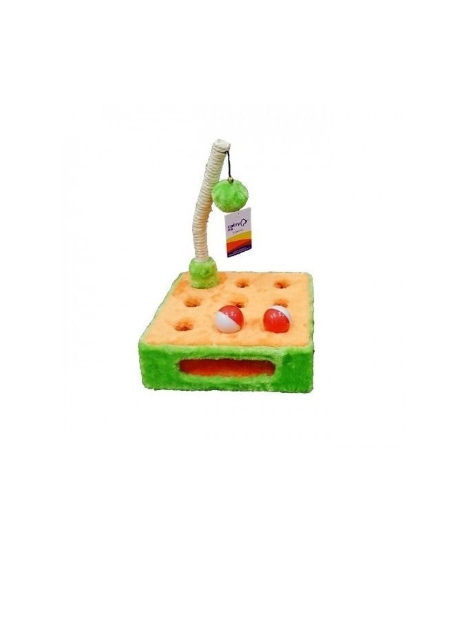 Scratching Post For Cats Multicolor 25 x 25 x 8cm