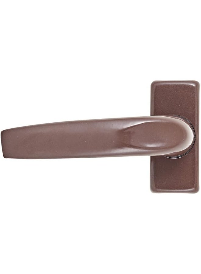 HASANAT ESSENTIALS مقابض أبواب الألمنيوم الأساسية 2 ثقب عمود مكتب مسبق الصنع حمام أنيق حديث مجموعة مزدوجة (أبيض) - Image 5