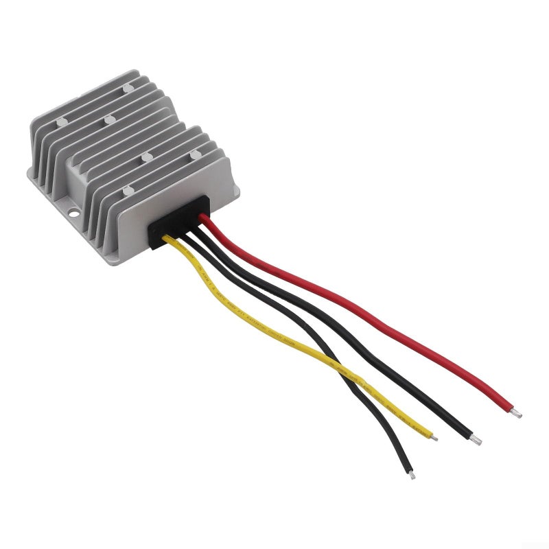 محول تعزيز من DC12V إلى 48V 5A 240W، وحدة منظم جهد تصعيدي بكفاءة 96%، مقاوم للماء بمستوى IP68، مع حماية من ارتفاع درجة الحرارة للمركبات - Image 2