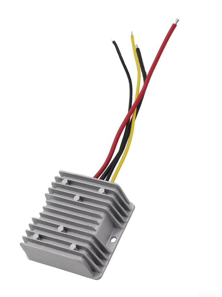 محول تعزيز من DC12V إلى 48V 5A 240W، وحدة منظم جهد تصعيدي بكفاءة 96%، مقاوم للماء بمستوى IP68، مع حماية من ارتفاع درجة الحرارة للمركبات - Image 4