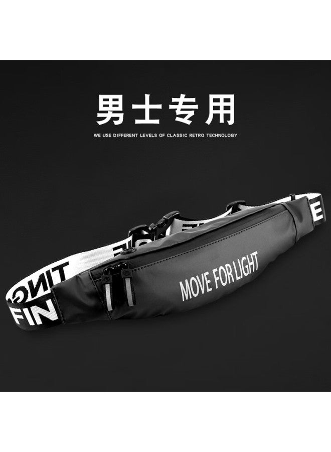 Zhanshuniao (men's Exclusive) Running Sports Waist Pack, Summer Waterproof Phone Bag, Small Crossbody Bag, Outdoor Morning Key Small Bag