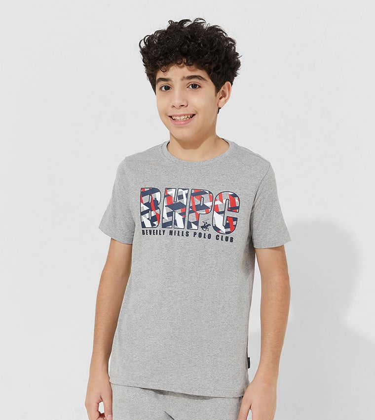 BEVERLY HILLS POLO CLUB Printed T-shirt