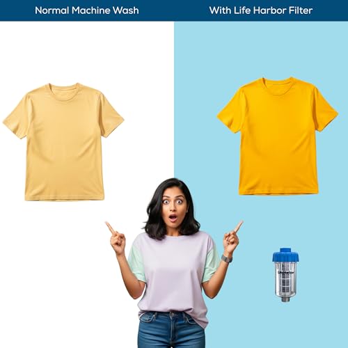 Lifeharbor Life Harbor Universal Washing Machine Water Filter & Softener – Fits Front & Top Load (LG, IFB, Whirlpool, Samsung) - Image 5