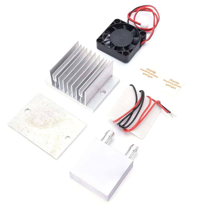 TEC1 12706 Semiconductor Thermoelectric Peltier Cooler DIY Water Cooling System Kit - Image 4
