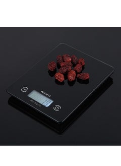 WeiHeng Ultra-thin LCD digital kitchen food scale 5Kg Black 18.5*14*1.9cm  - Image 2