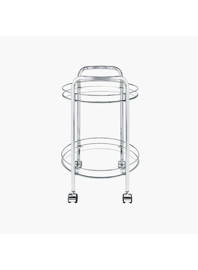 Home Box Blair 2-Tier Serving Trolley 46.5 x 78 x 67 cm  - Image 3