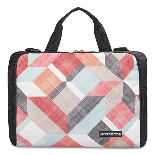 Protecta The Professional Office Laptop Bag Briefcase for Unisexn Fits Laptops with Screen Size Up to 15.6 Inch - Ideal for Office & Work - Geometric Print, Multicolor - Image 1