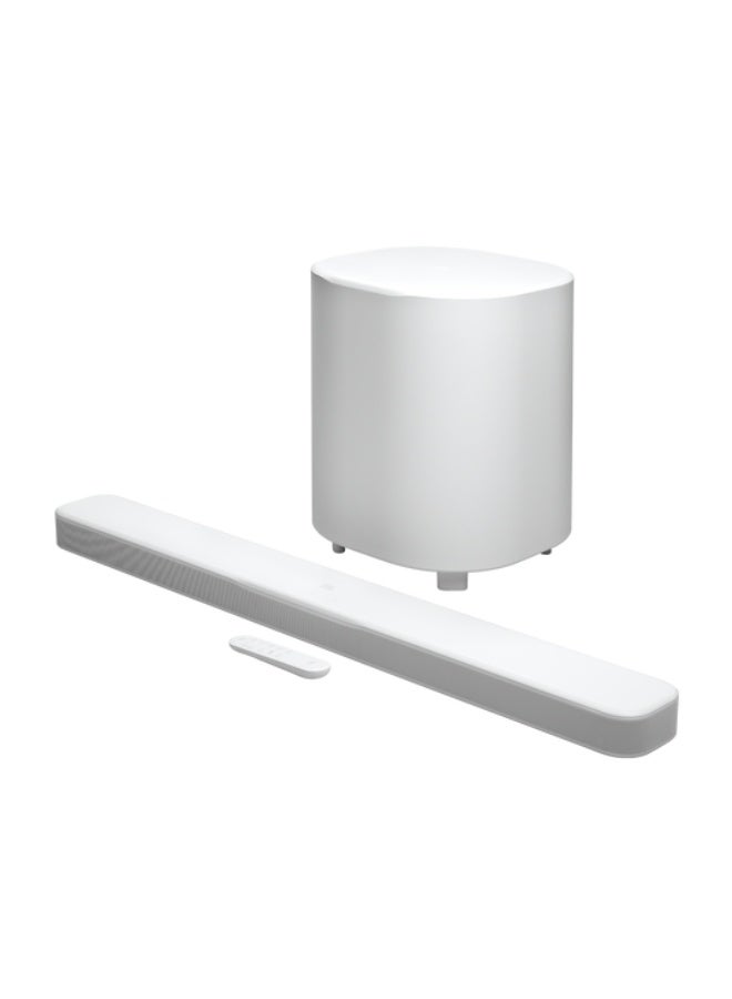 FIPKA BAR 500 MK2 5.1 channel soundbar system with Dolby Atmos (White) - Image 1
