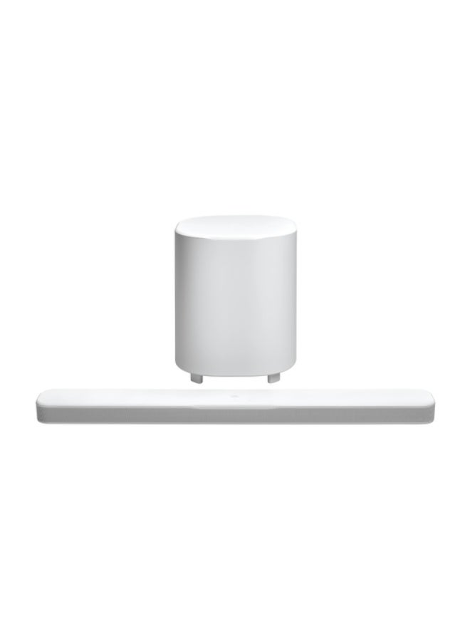 FIPKA BAR 500 MK2 5.1 channel soundbar system with Dolby Atmos (White) - Image 2