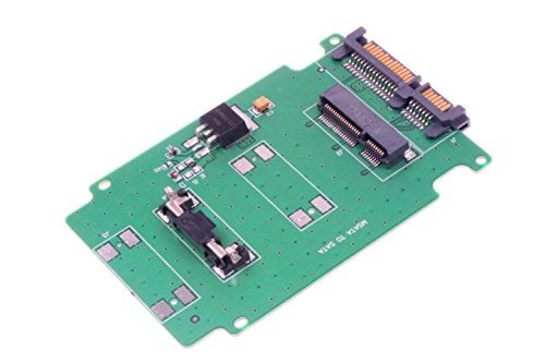 NOYITO mSATA to SATA 3.0 Adapter Converter Card 50mm mSATA SSD to 2.5” SATA SSD 15+7 Pin Adapter - Image 3