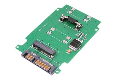 NOYITO mSATA to SATA 3.0 Adapter Converter Card 50mm mSATA SSD to 2.5” SATA SSD 15+7 Pin Adapter - Image 2