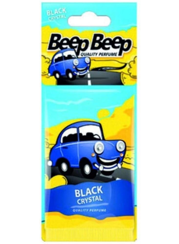 Areon Beep Beep Car Air Freshener Black Crystal