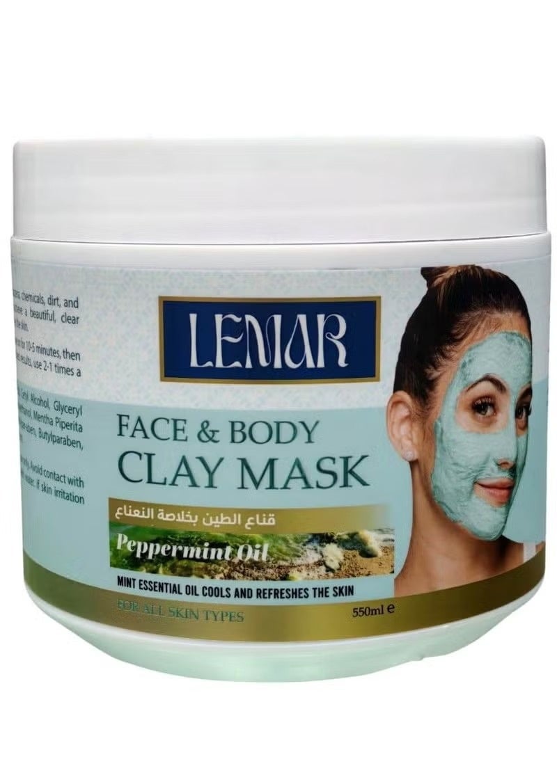 Face and Body Clay Mask 550ml