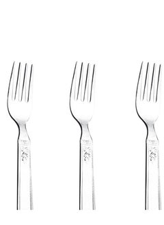 6 October Stainless Steel Table Fork Model 101  - Image 2