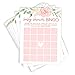 Printed Party Baby Shower Games Bingo Game for Girl Baby in Bloom Floral Theme 50 Cards - Image 3
