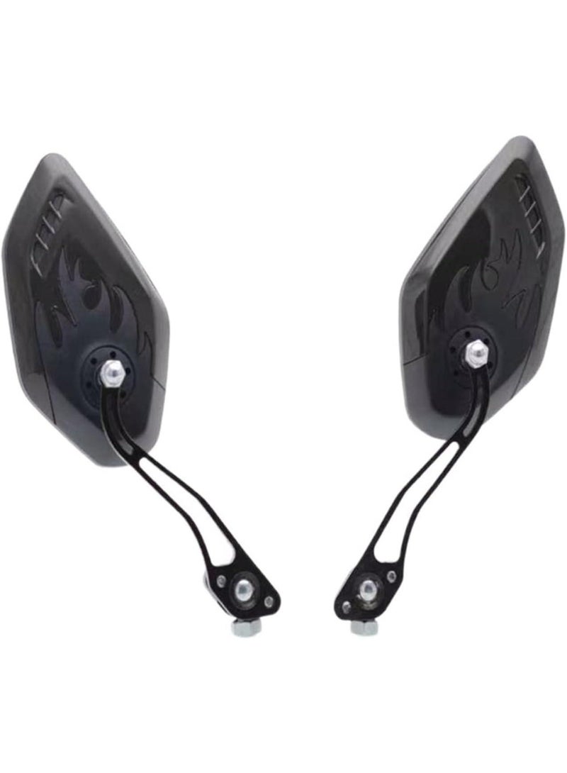 مجموعة مرايا الرؤية الخلفية للدراجات النارية، اختيار عشوائي للألوان - Image 3