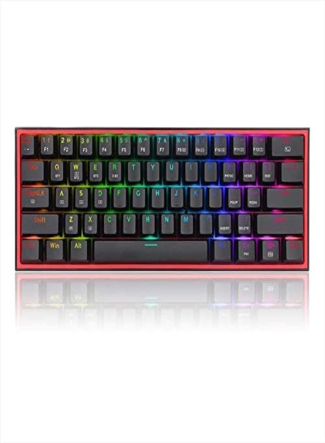 Redragon Fizz Pro K616-RGB Bluetooth, 2.4G,Wired RGB Mechanical Gaming Keyboard - Black