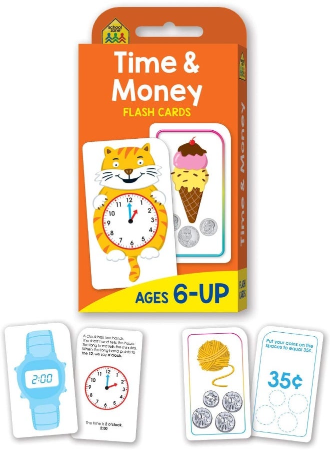 Hinkler School Zone Time & Money Flash Cards - Image 2