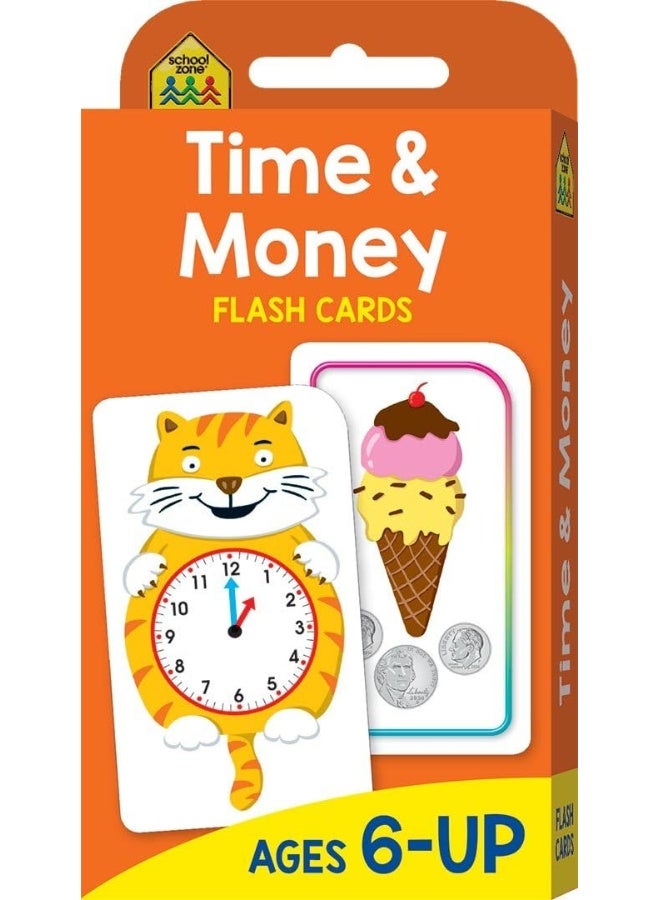 Hinkler School Zone Time & Money Flash Cards - Image 1