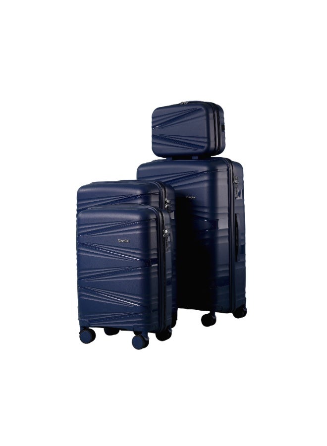 MONSCA MONSCA Unbreakable Luggege Set of 4, lightweight suitcase for travel  - Image 1