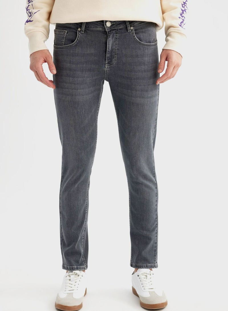 DeFacto Man Carlo - Skinny Fit Denim Jeans - Image 1